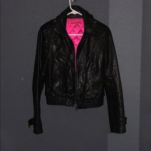 Alice & Olivia leather jacket